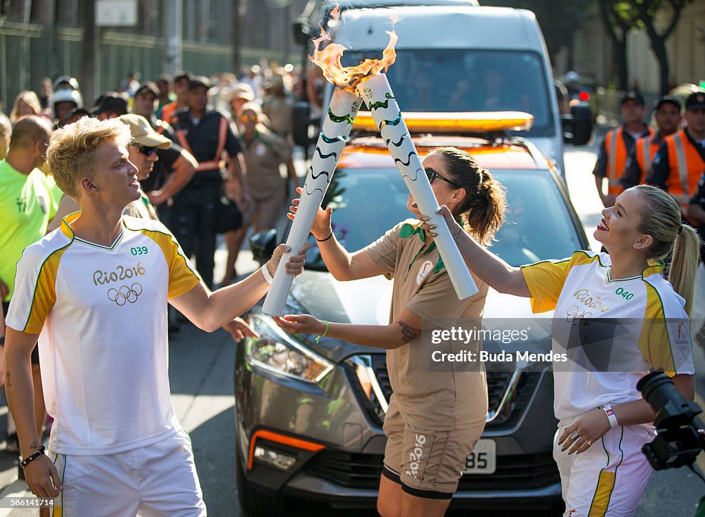 Getty Images for Coca-Cola - Torch Relay