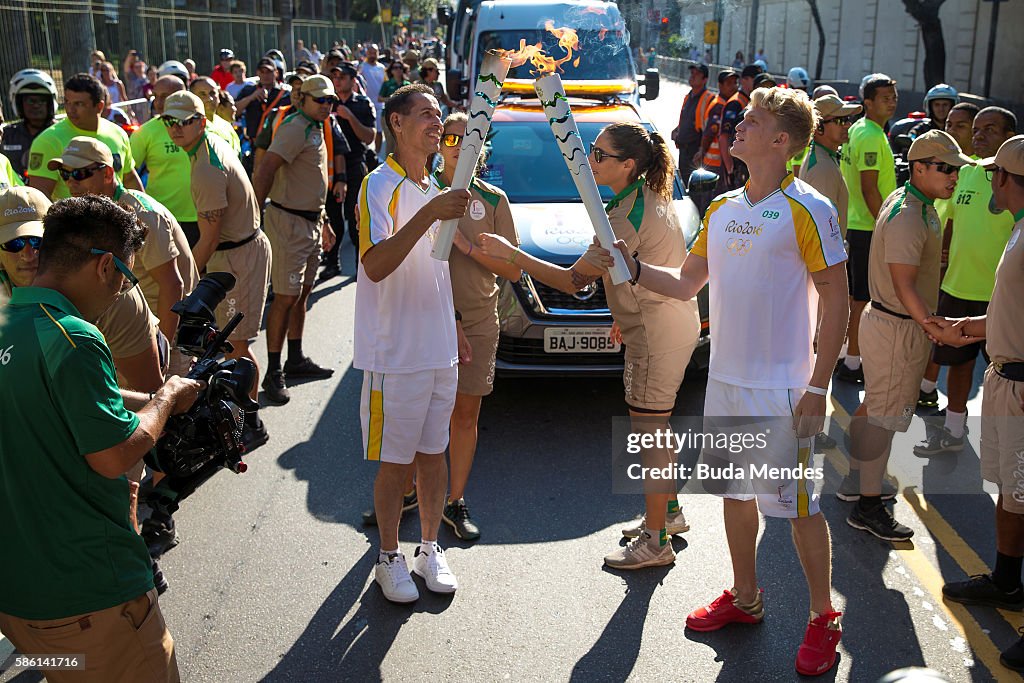 Getty Images for Coca-Cola - Torch Relay