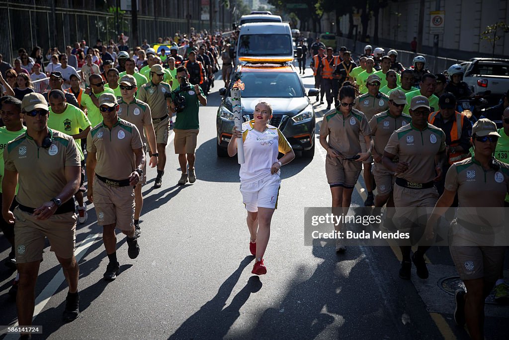 Getty Images for Coca-Cola - Torch Relay