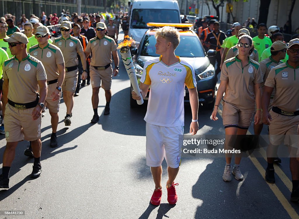 Getty Images for Coca-Cola - Torch Relay