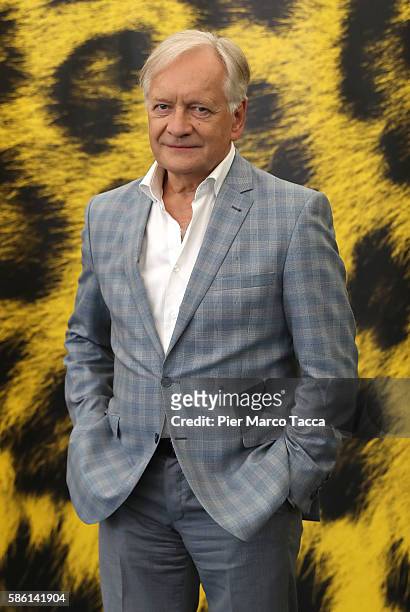 Actor Andrzej Seweryn attends 'Ostatnia rodzina' photocall during the 69th Locarno Film Festival on August 5, 2016 in Locarno, Switzerland.