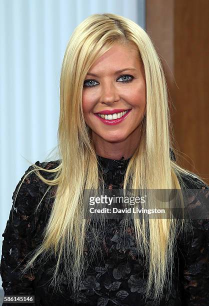 Actress Tara Reid visits Hollywood Today Live at W Hollywood on August 5, 2016 in Hollywood, California.