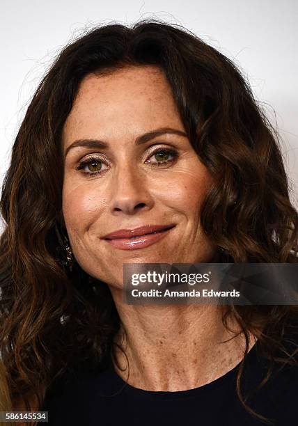 Actress Minnie Driver attends the Disney ABC Television Group TCA Summer Press Tour on August 4, 2016 in Beverly Hills, California.