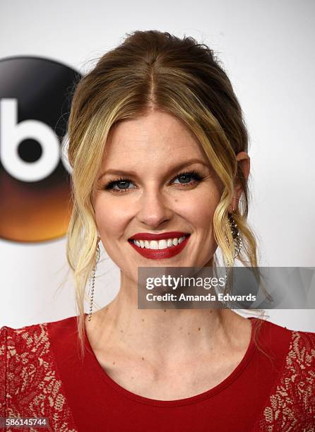 Actress Chelsey Crisp attends the Disney ABC Television Group TCA Summer Press Tour on August 4, 2016 in Beverly Hills, California.