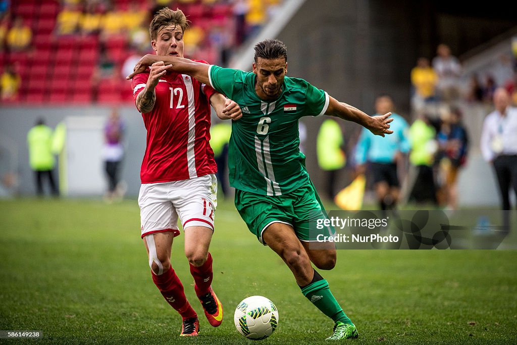 Iraq v Denmark: Men's Football - Olympics