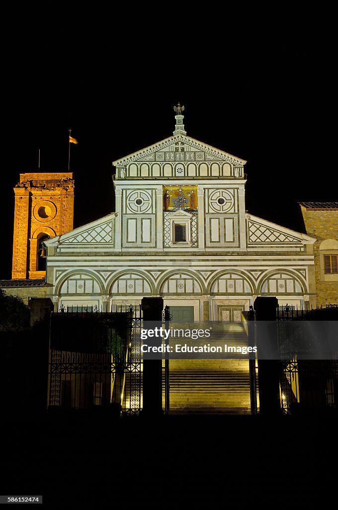 San Miniato al Monte Church, Florence, Tuscany, Italy