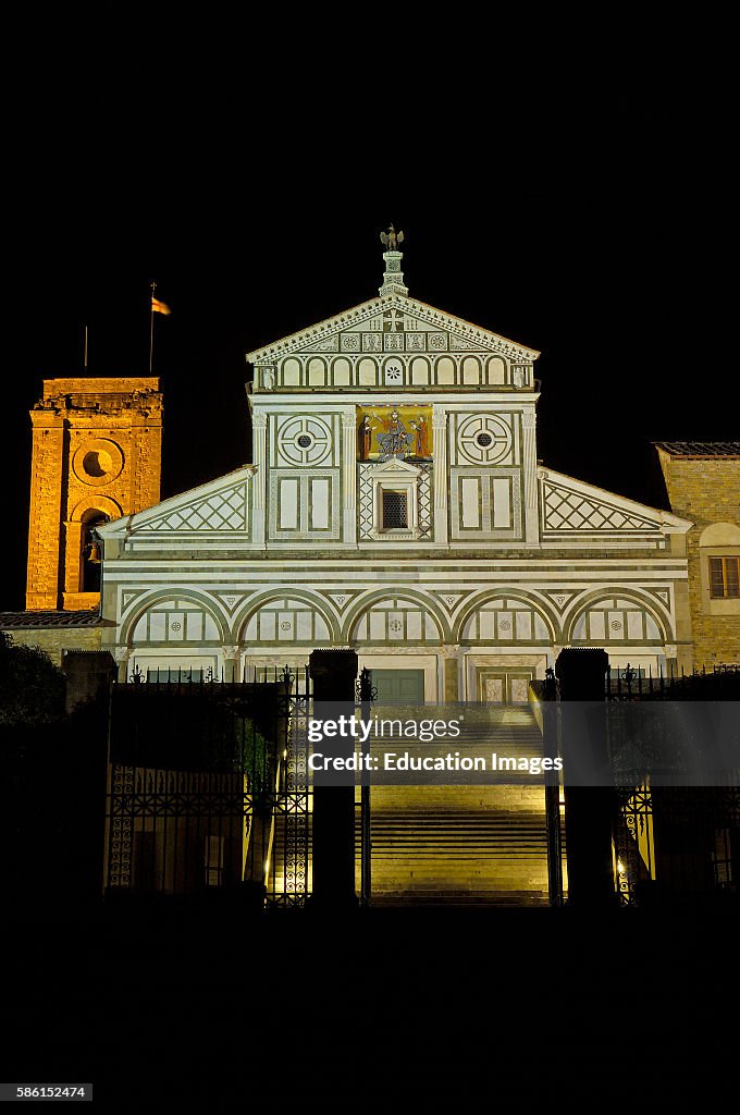 San Miniato al Monte Church, Florence, Tuscany, Italy