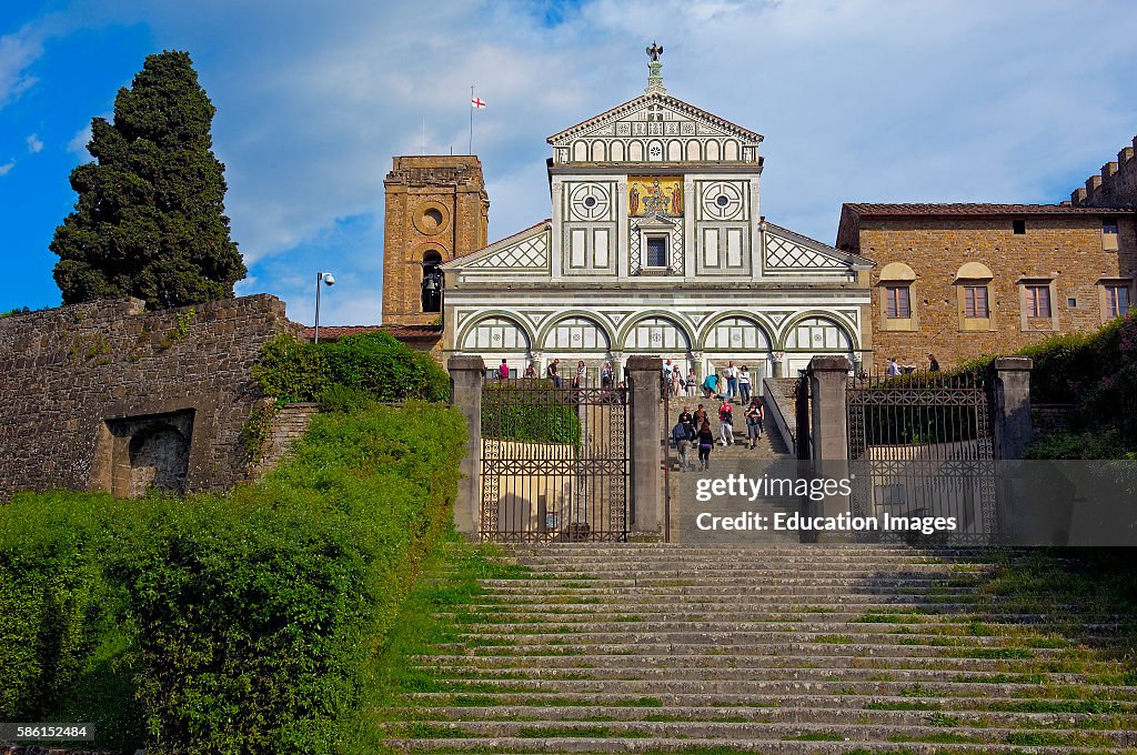 San Miniato al Monte Church, Florence, Tuscany, Italy