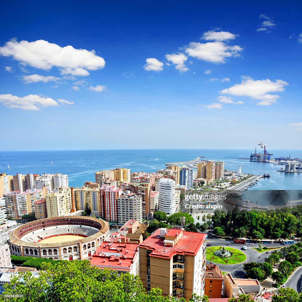 Panorama de Málaga, Espagne