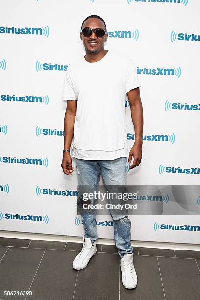 Singer Ted Winn visits the SiriusXM Studios on August 5, 2016 in New York City.