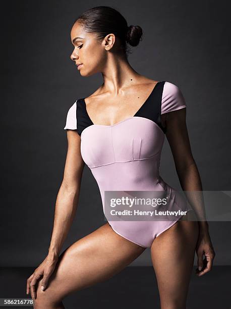 Ballerina Misty Copeland is photographed on April 25, 2016 in New York City.