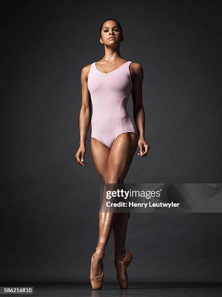 Ballerina Misty Copeland is photographed on April 25, 2016 in New York City.
