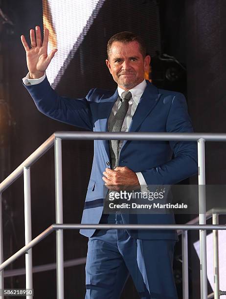 Grant Bovey is the first eviction from Celebrity Big Brother 2016 at Elstree Studios on August 5, 2016 in Borehamwood, England.