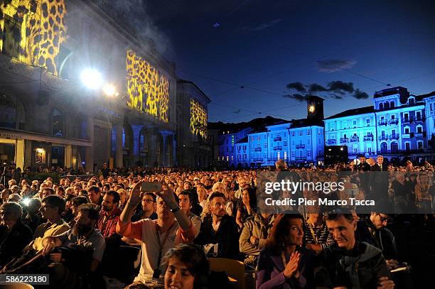 Atmosphere during the 69th Locarno Film Festival on August 5, 2016 in Locarno, Switzerland.