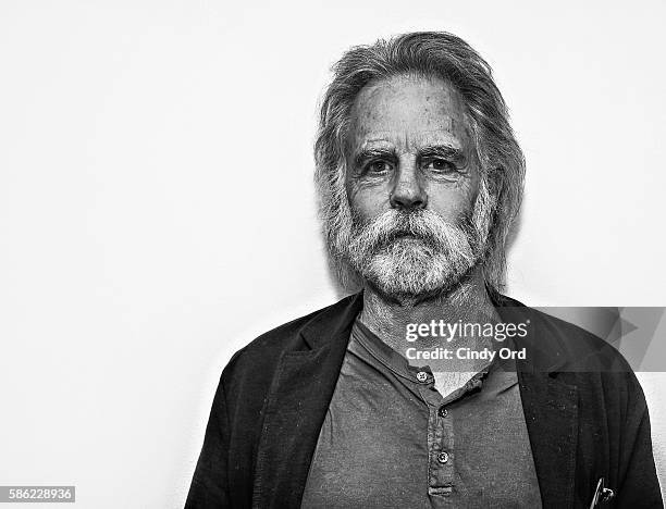 Founding member of the Grateful Dead, musician Bob Weir visits the SiriusXM Studios on August 5, 2016 in New York City.