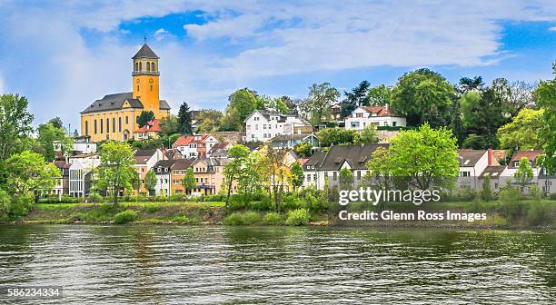 village on the rhine - mainz germany stock pictures, royalty-free photos & images