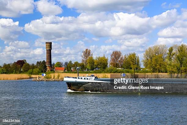 along the rhine - tank barge stock pictures, royalty-free photos & images