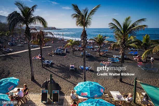 spain, canary islands, tenerife, exterior - puerto de la cruz tenerife stock pictures, royalty-free photos & images