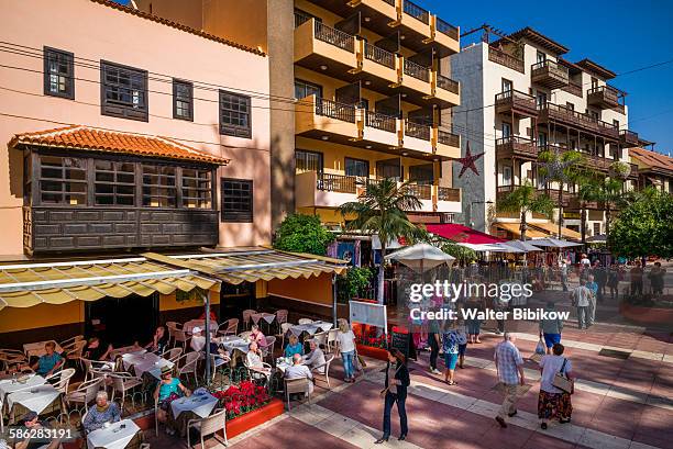 spain, canary islands, tenerife, exterior - puerto de la cruz tenerife stock pictures, royalty-free photos & images