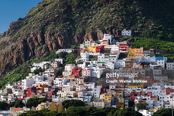 spain, canary islands, tenerife, exterior - san andres mountains stock pictures, royalty-free photos & images