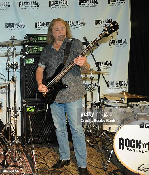 Musician Ian Hill of Judas Priest attends Rock And Roll Fantasy Camp at Amp Rehearsal on August 5, 2016 in North Hollywood, California.