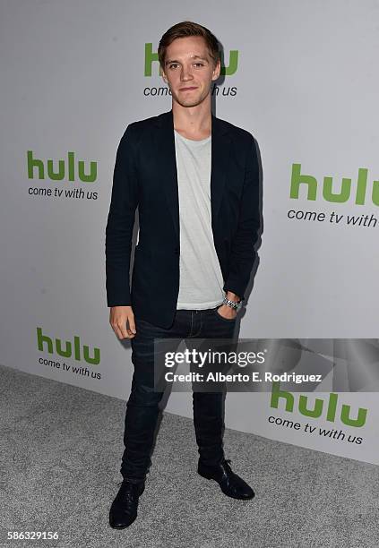 Actor Jonas Nay attends the Hulu TCA Summer 2016 at The Beverly Hilton Hotel on August 5, 2016 in Beverly Hills, California.