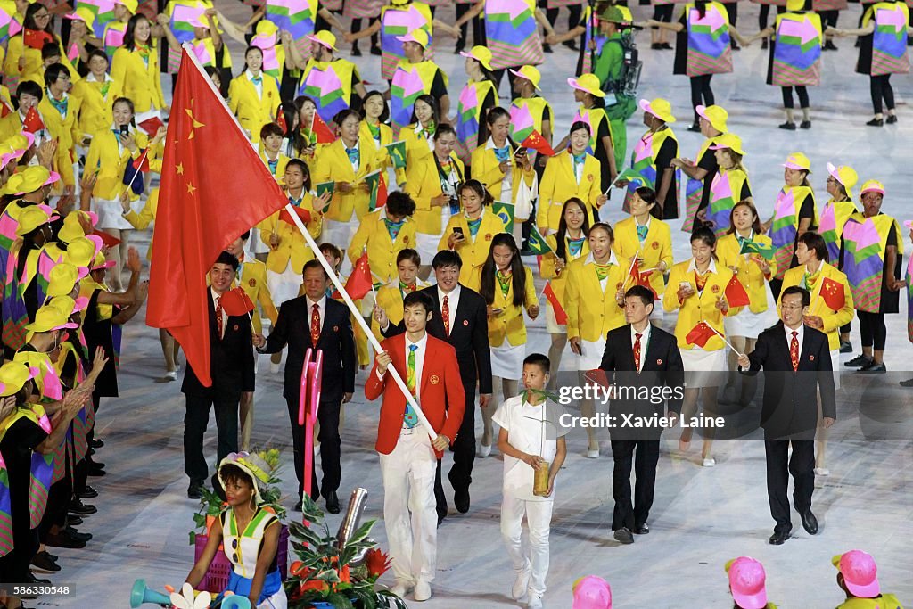Opening Ceremony 2016 Olympic Games - Olympics: Day 0