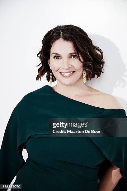 Julia Ormond from Syfy's 'Incorporated' poses for a portrait at the 2016 Summer TCA Getty Images Portrait Studio at the Beverly Hilton Hotel on July...