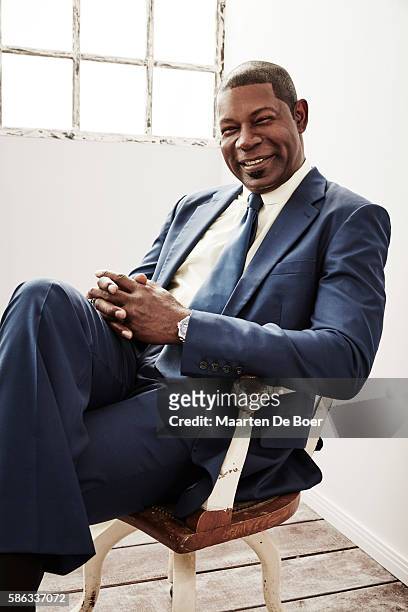Dennis Haysbert from Syfy's 'Incorporated' poses for a portrait at the 2016 Summer TCA Getty Images Portrait Studio at the Beverly Hilton Hotel on...