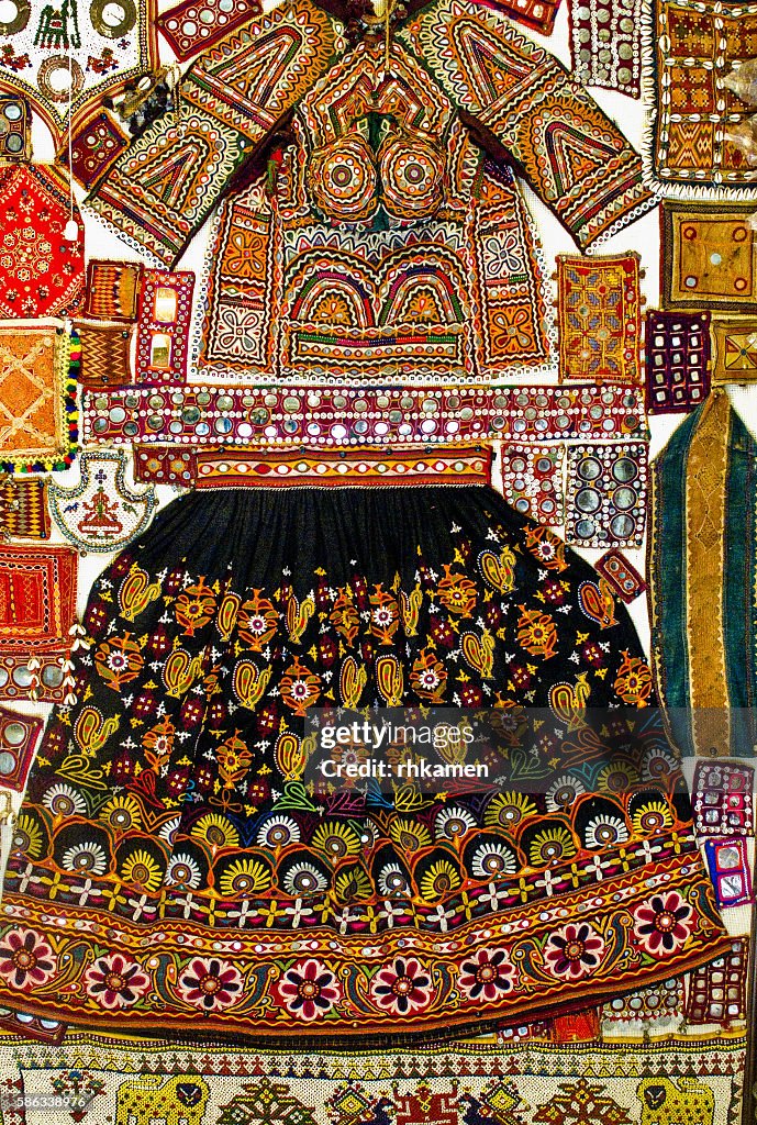 Textiles. Udaipur, Rajasthan, India