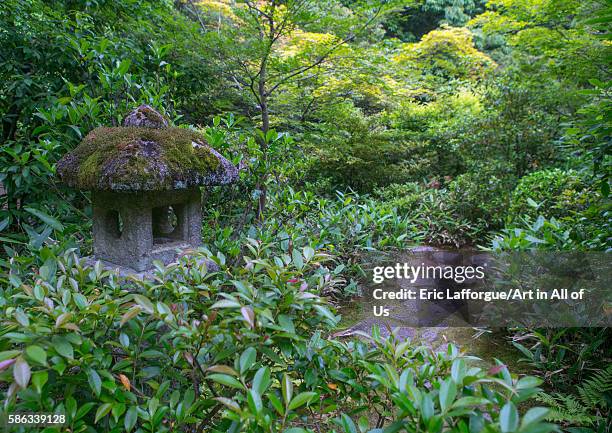 Garden in koto-in zen buddhist temple in daitoku-ji, kansai region, kyoto, Japan on May 26, 2016 in Kyoto, Japan.