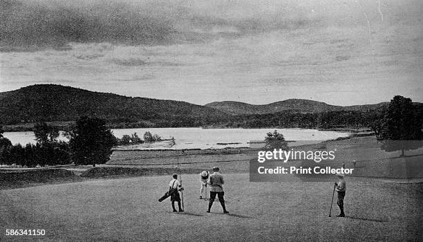 2nd Green On Leatherstocking Golf Course At Coopertown, New York, 1925, News Photo