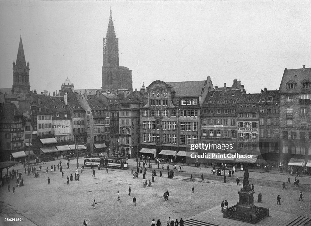 Place Kleber, Strasbourg, France, 1923