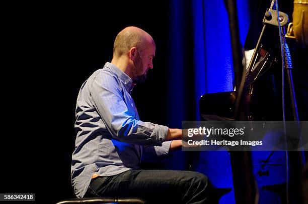 Liam Noble, Ropetackle Arts Centre, Shoreham, West Sussex, January 2016. Artist Brian O'Connor.