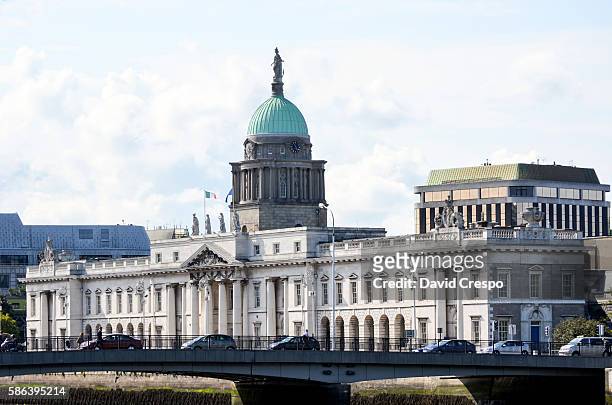 irish houses of parliament - office cross section stock pictures, royalty-free photos & images