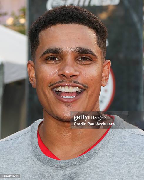 Actor Jonathan 'Lil J' McDaniel attends the 8th Annual Nike Basketball 3ON3 Tournament at Microsoft Square on August 5, 2016 in Los Angeles,...