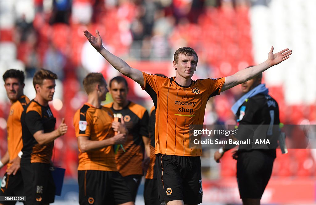 Rotherham United v Wolverhampton Wanderers: Sky Bet Championship