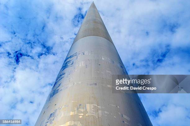 the spire of dublin (horizontal) - spire stock pictures, royalty-free photos & images
