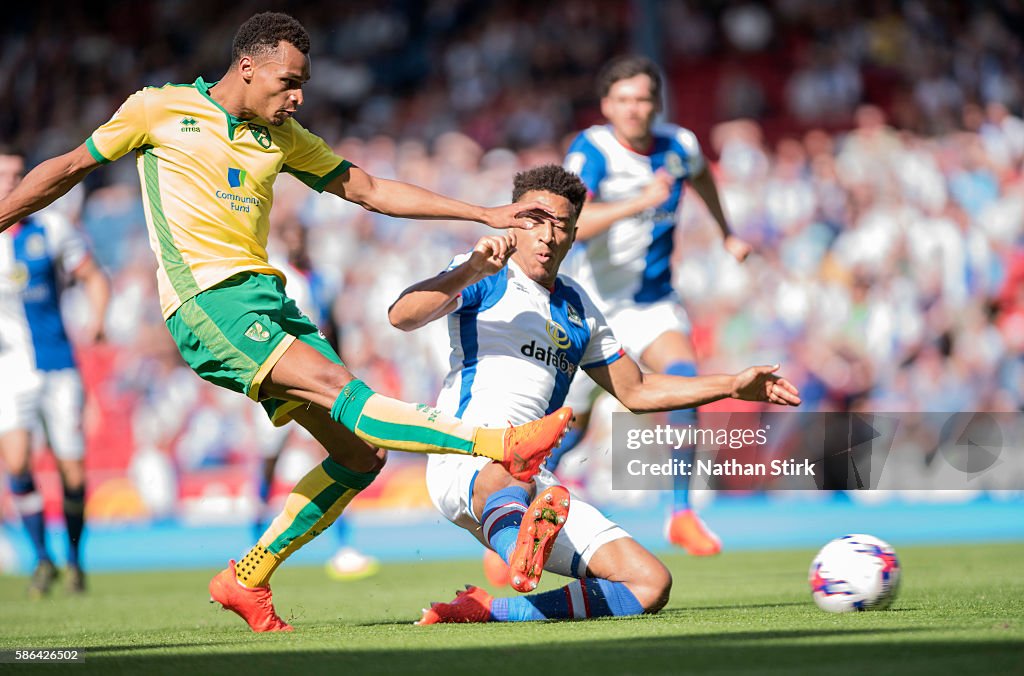 Blackburn Rovers v Norwich City - Sky Bet Championship