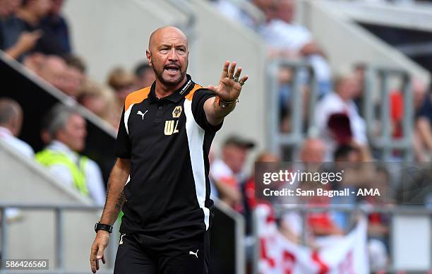 Walter Zenga manager / head coach of Wolverhampton Wanderers during the Sky Bet Championship match between Rotherham United v Wolverhampton Wanderers...