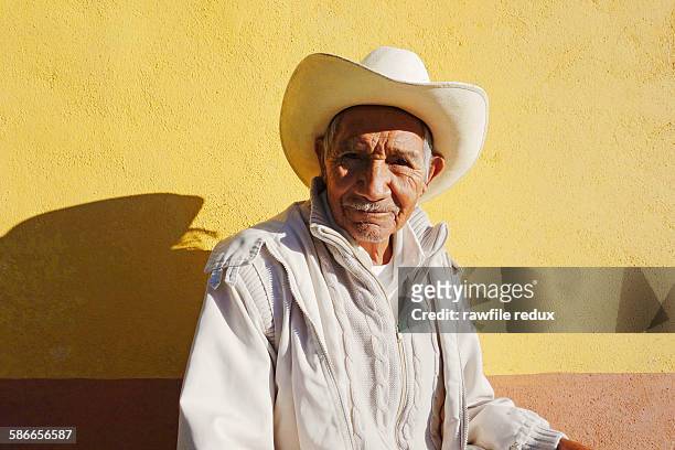 an old mexican man - mexican rustic bildbanksfoton och bilder