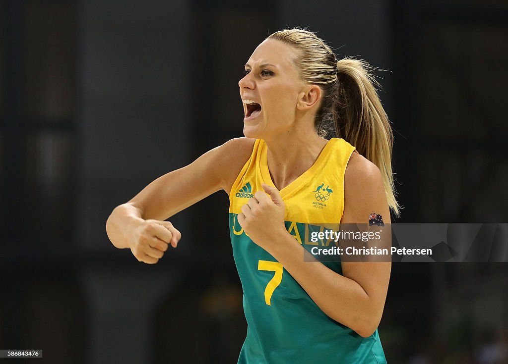 Brazil v Australia - Women's Basketball - Olympics: Day 1