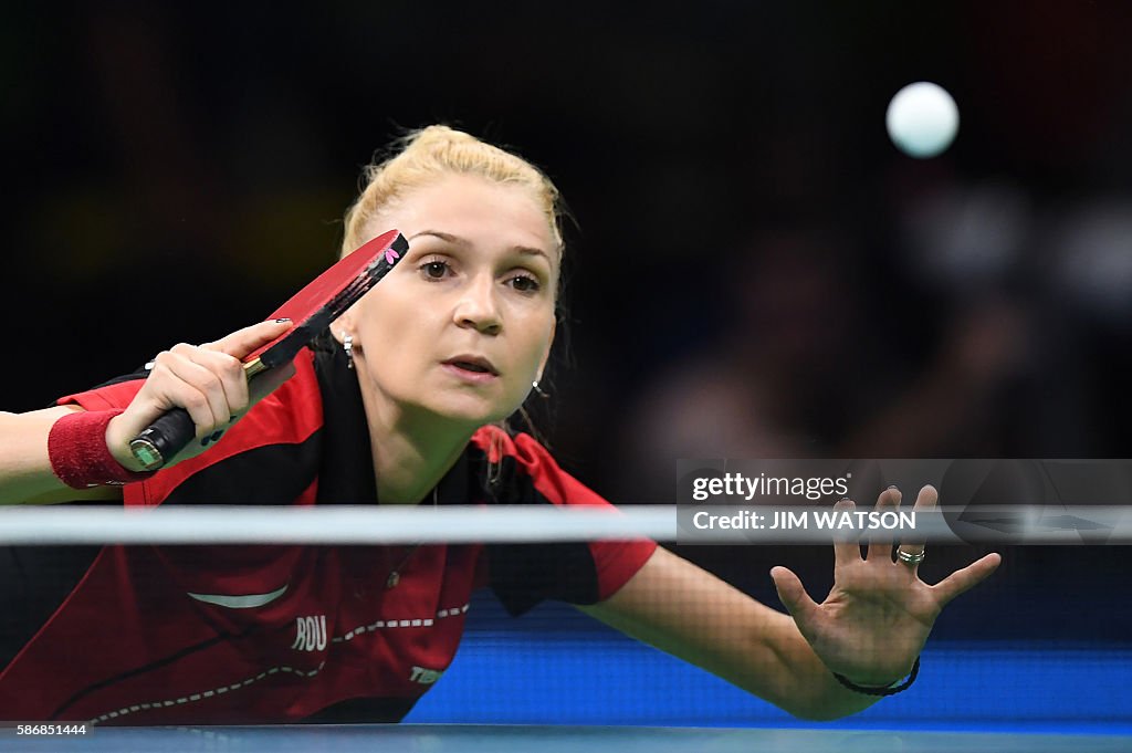 TABLE TENNIS-OLY-2016-RIO