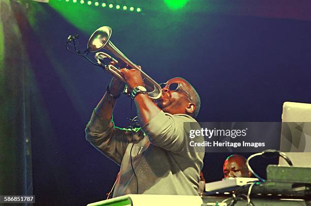 Terence Blanchard, Love Supreme Jazz Festival, Glynde Place, East Sussex, 2015. Artist: Brian O'Connor.