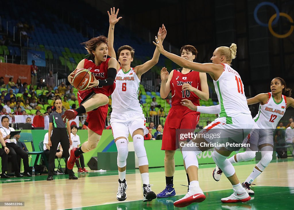 Belarus v Japan - Women's Basketball - Olympics: Day 1