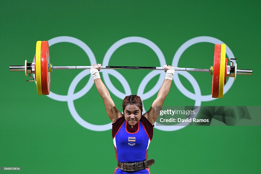 Weightlifting - Olympics: Day 1