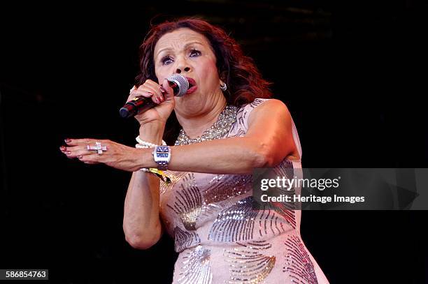 Candi Staton, Love Supreme Jazz Festival, Glynde Place, East Sussex, 2015. Artist: Brian O'Connor.