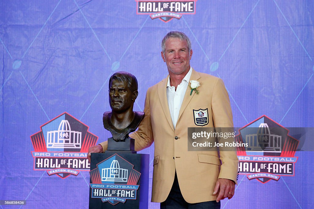 NFL Hall of Fame Enshrinement