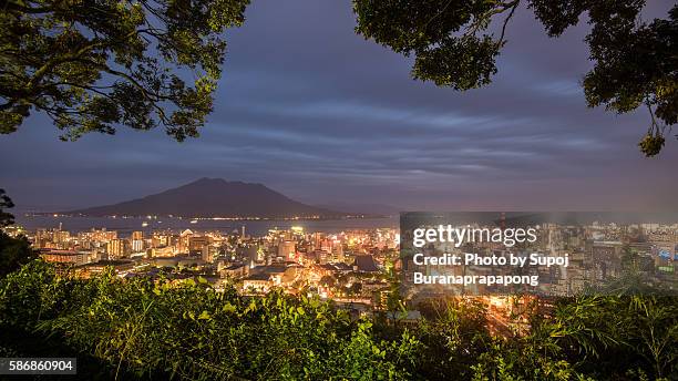 sakurajima volcano - 鹿児島 ストックフォトと画像