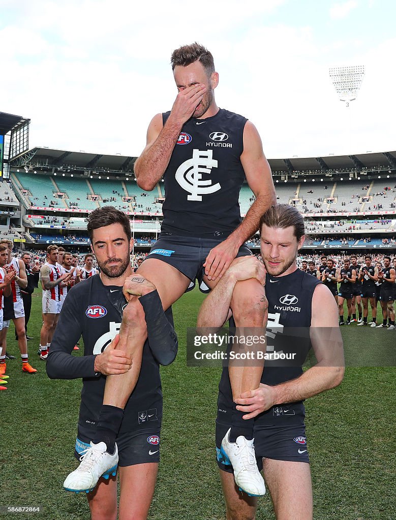 AFL Rd 20 - Carlton v St Kilda